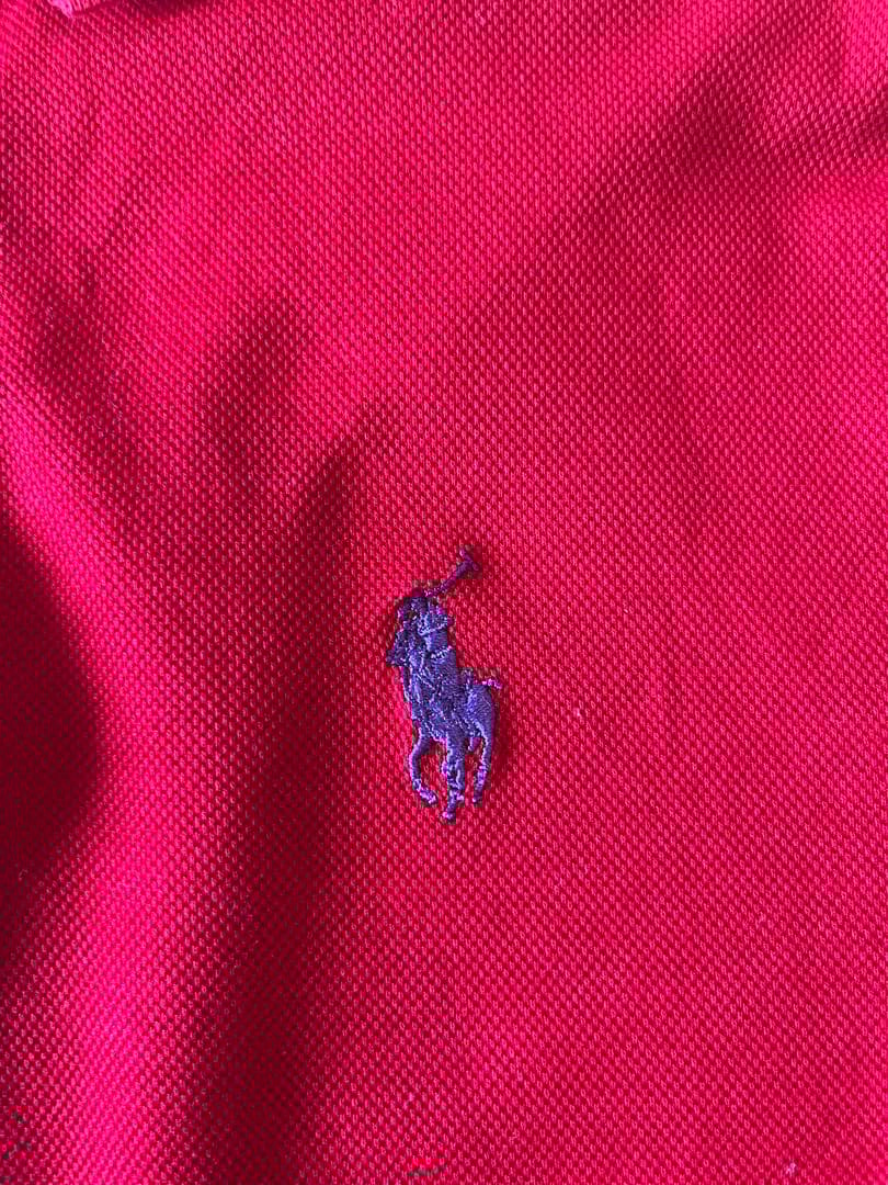 Ralph Lauren PURPLE LABEL 赤　ポロシャツ