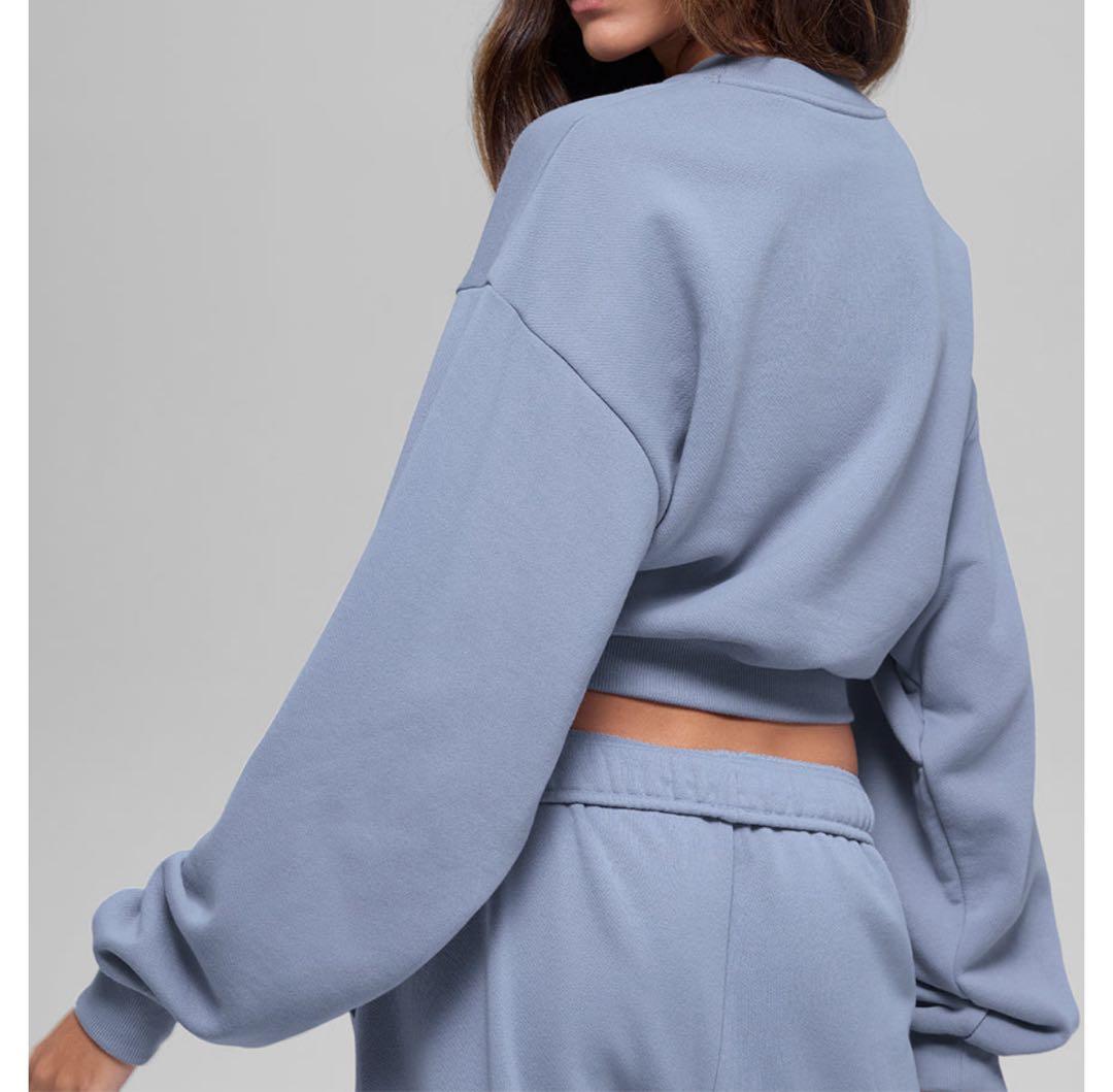 【新品未使用】 alo yoga 裏起毛 スウェット