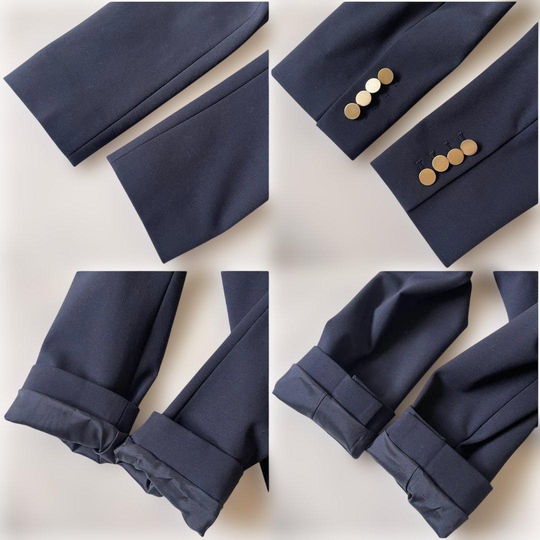 新品タグ付 2025 マックスマーラ テーラードジャケット レリチ 紺ブレ 34