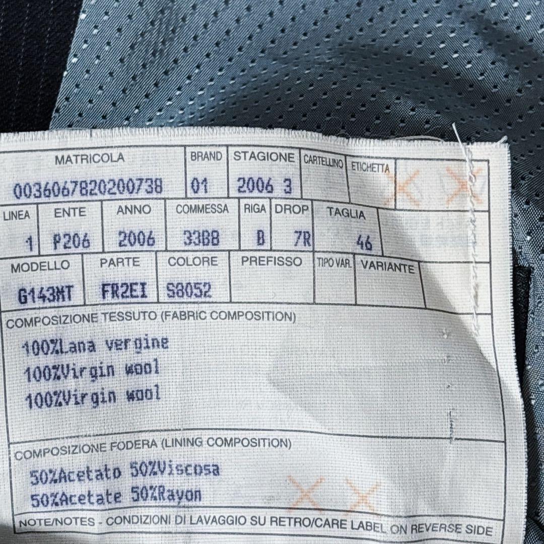 【美品】 最高級 ドルチェ＆ガッバーナ SICILIA ストライプ スーツ 黒