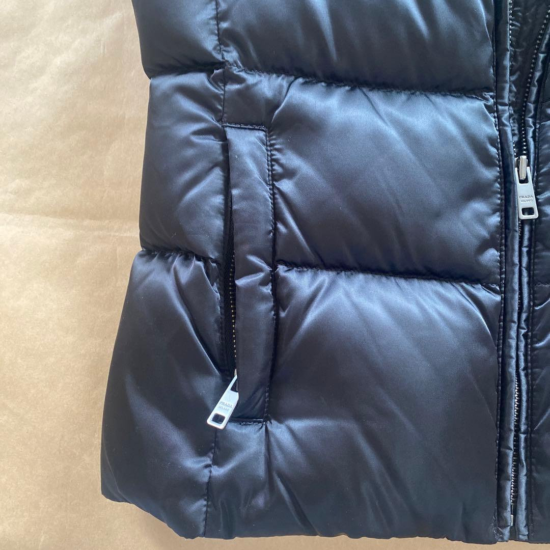 PRADA ダウンベスト ブラック 38
