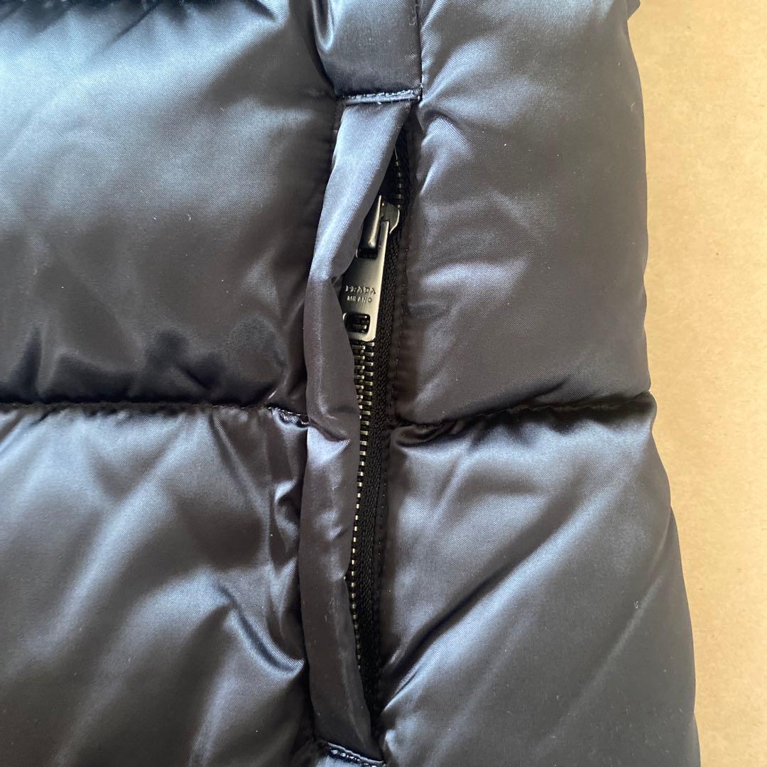 PRADA ダウンベスト ブラック 38