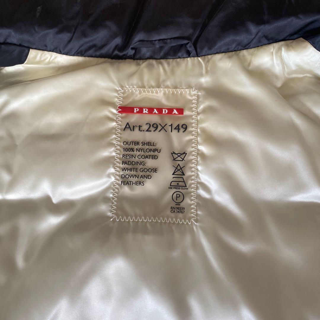 PRADA ダウンベスト ブラック 38