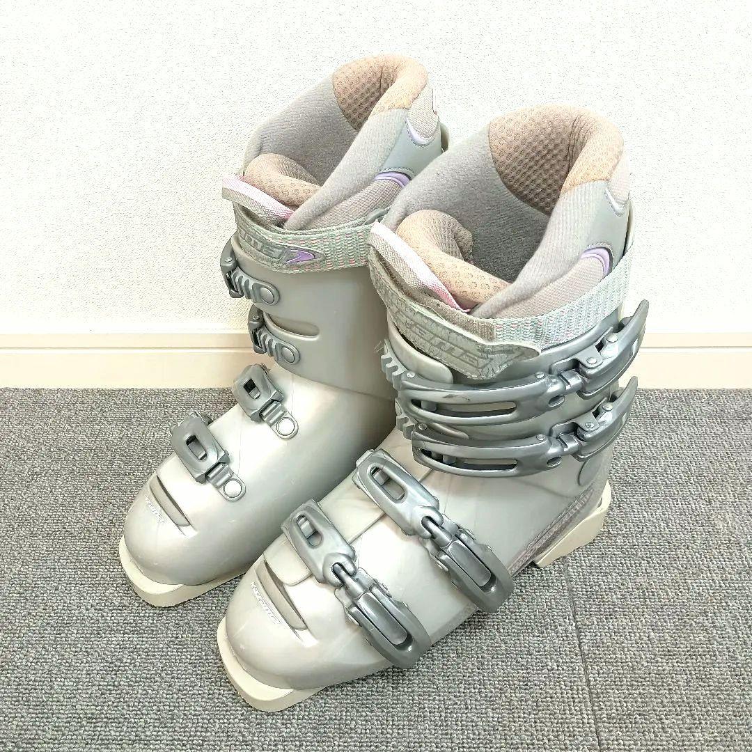 スキーセット K2 146cm KAZAMA ブーツ 24.5cm ストック