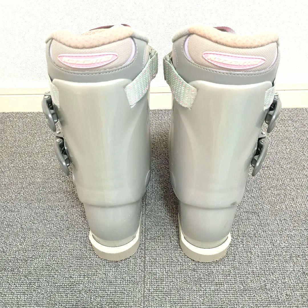 スキーセット K2 146cm KAZAMA ブーツ 24.5cm ストック