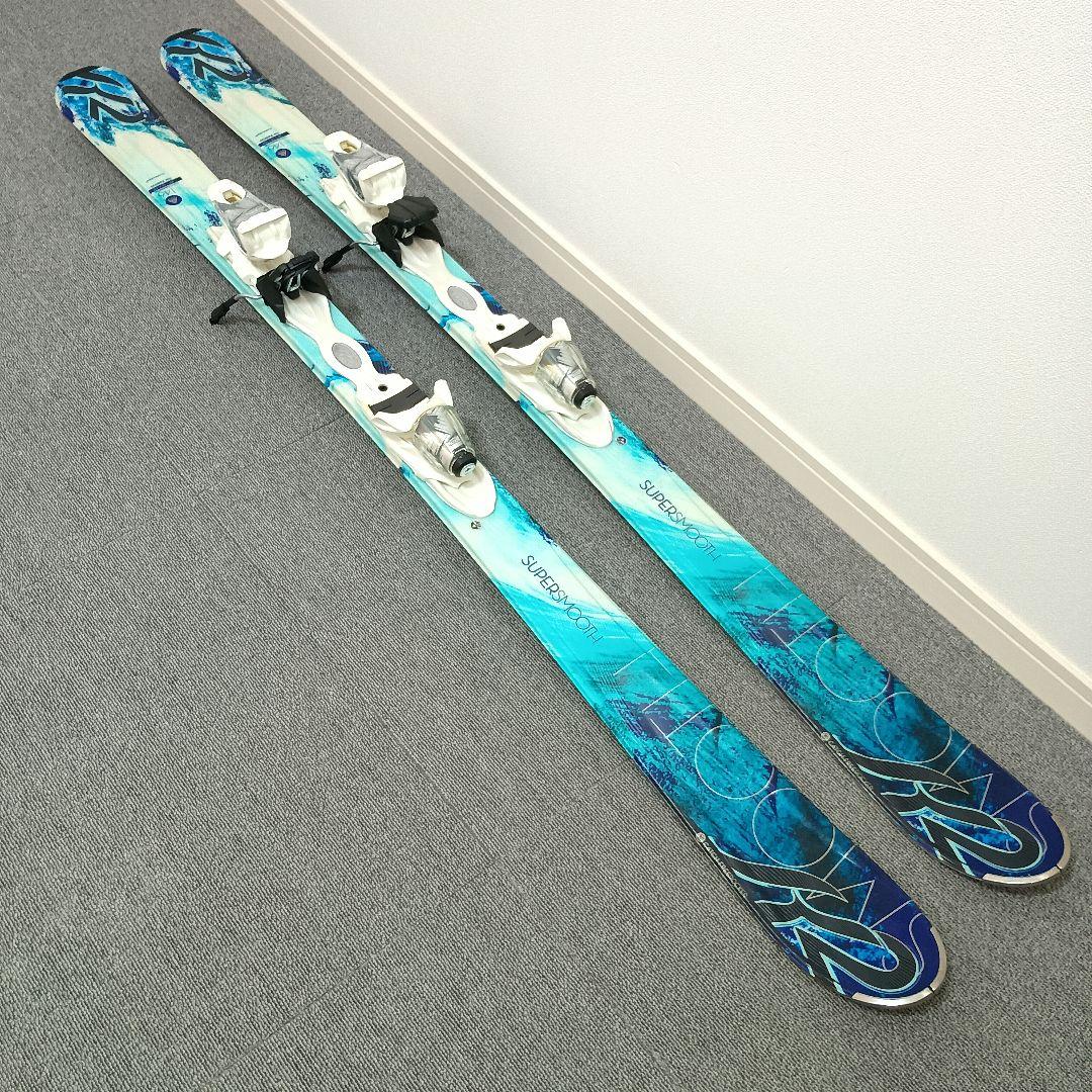 スキーセット K2 146cm KAZAMA ブーツ 24.5cm ストック