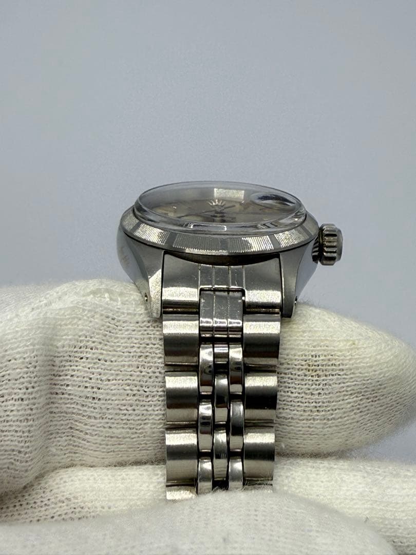 プ*ゃ様 ROLEX OYSTER PERPETUAL DATE 自動巻き時計