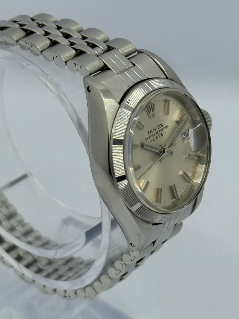 プ*ゃ様 ROLEX OYSTER PERPETUAL DATE 自動巻き時計