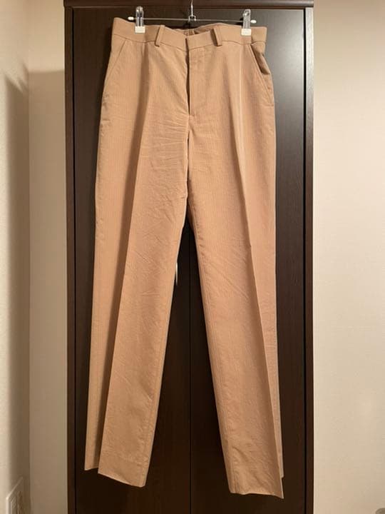 パンツ AURALEE WASHABLE WOOL TROPICAL SLACKS