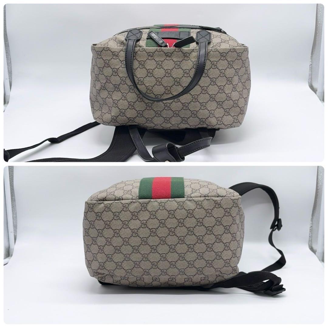 GUCCI グッチ GGスプリーム シェリー バックパック リュックサック