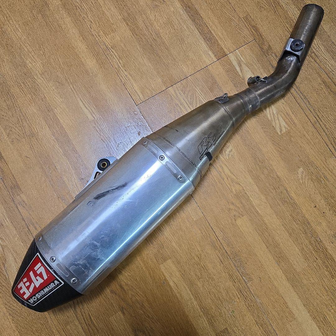ヨシムラ　KX250 RS-4　スリップオンマフラー　加工有