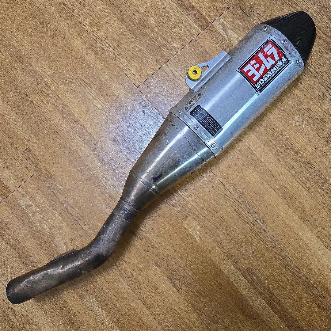 ヨシムラ　KX250 RS-4　スリップオンマフラー　加工有