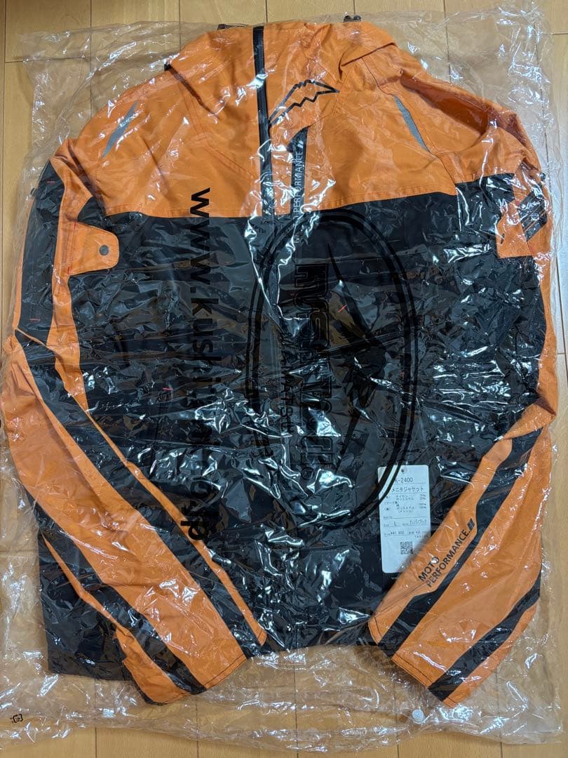 クシタニ K-2400 アメニタジャケット　オレンジ/ブラック