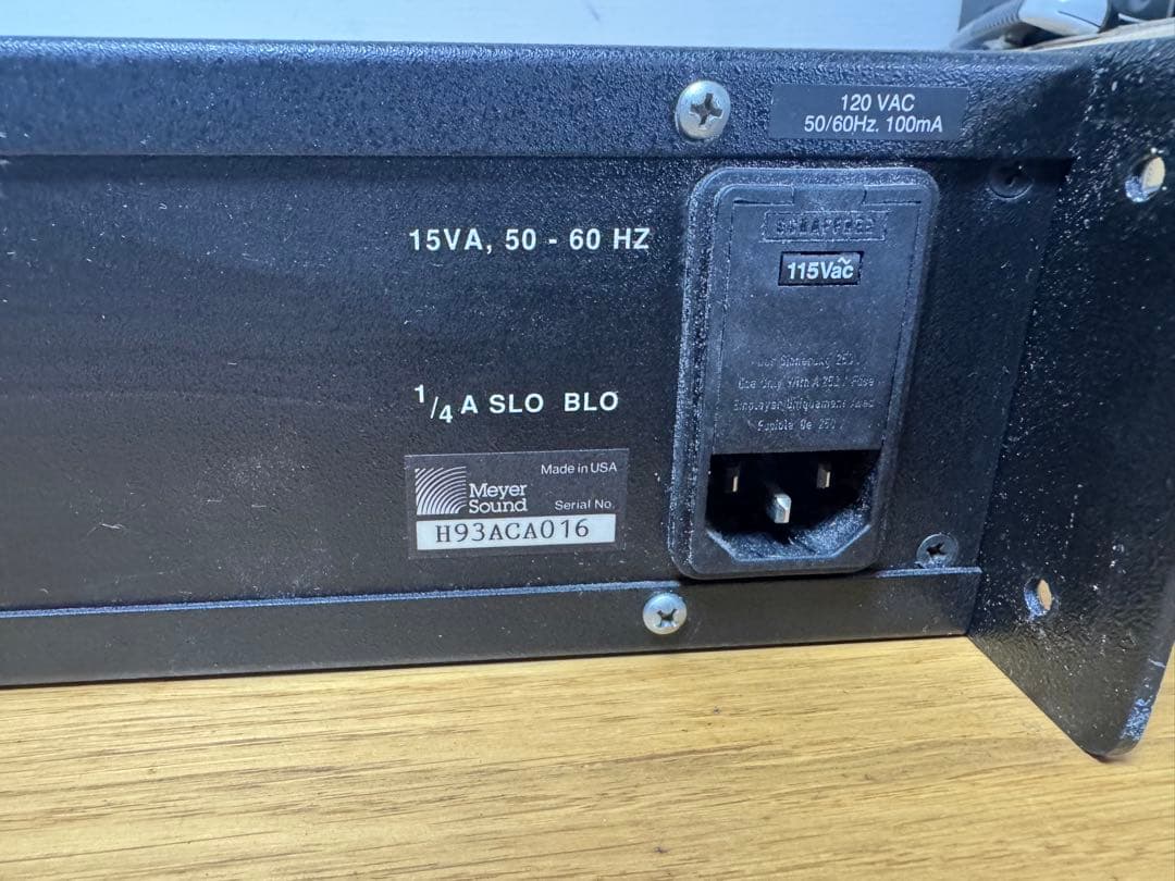 【定価６０万円】MEYER SOUND EQ CP-10 Meyerイコライザー