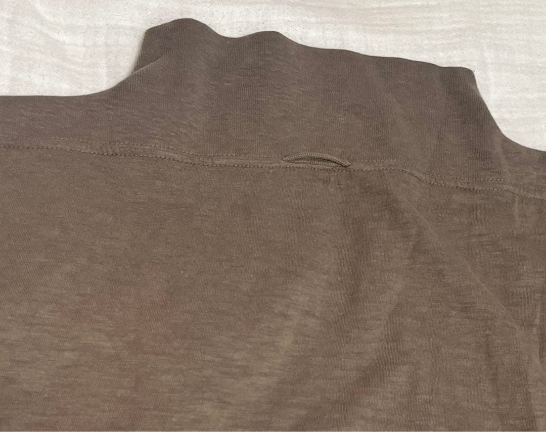 専用です　　　 45R 度詰天竺の908モックネック馬Tシャツ