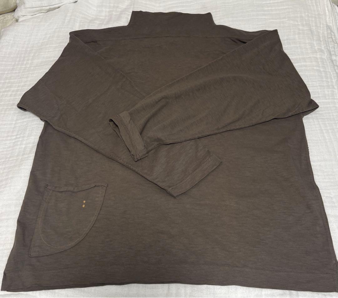 専用です　　　 45R 度詰天竺の908モックネック馬Tシャツ