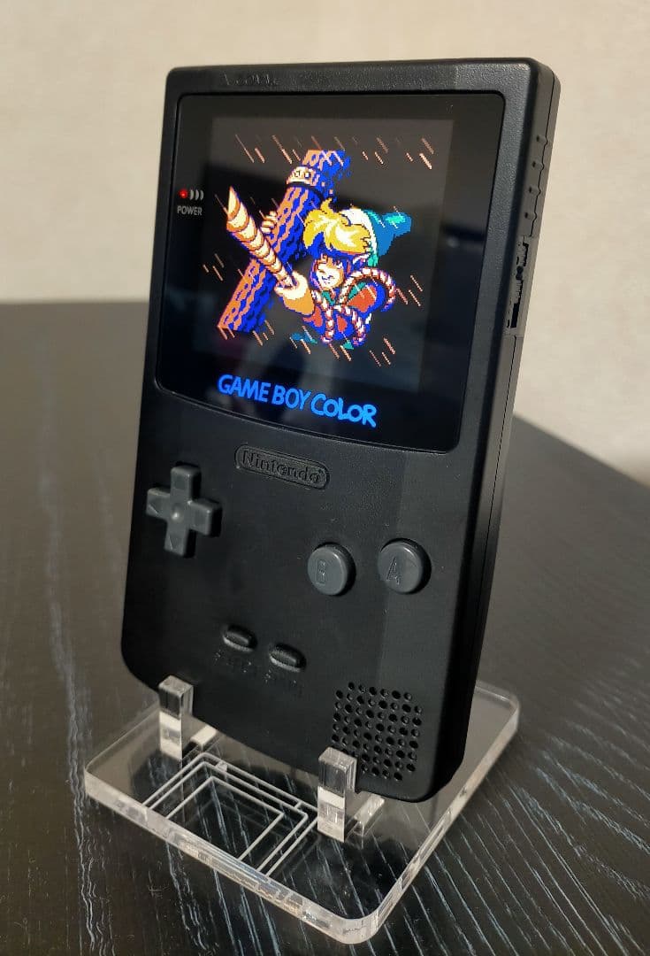 ゲームボーイカラー IPS (全部黒) 最新の技術