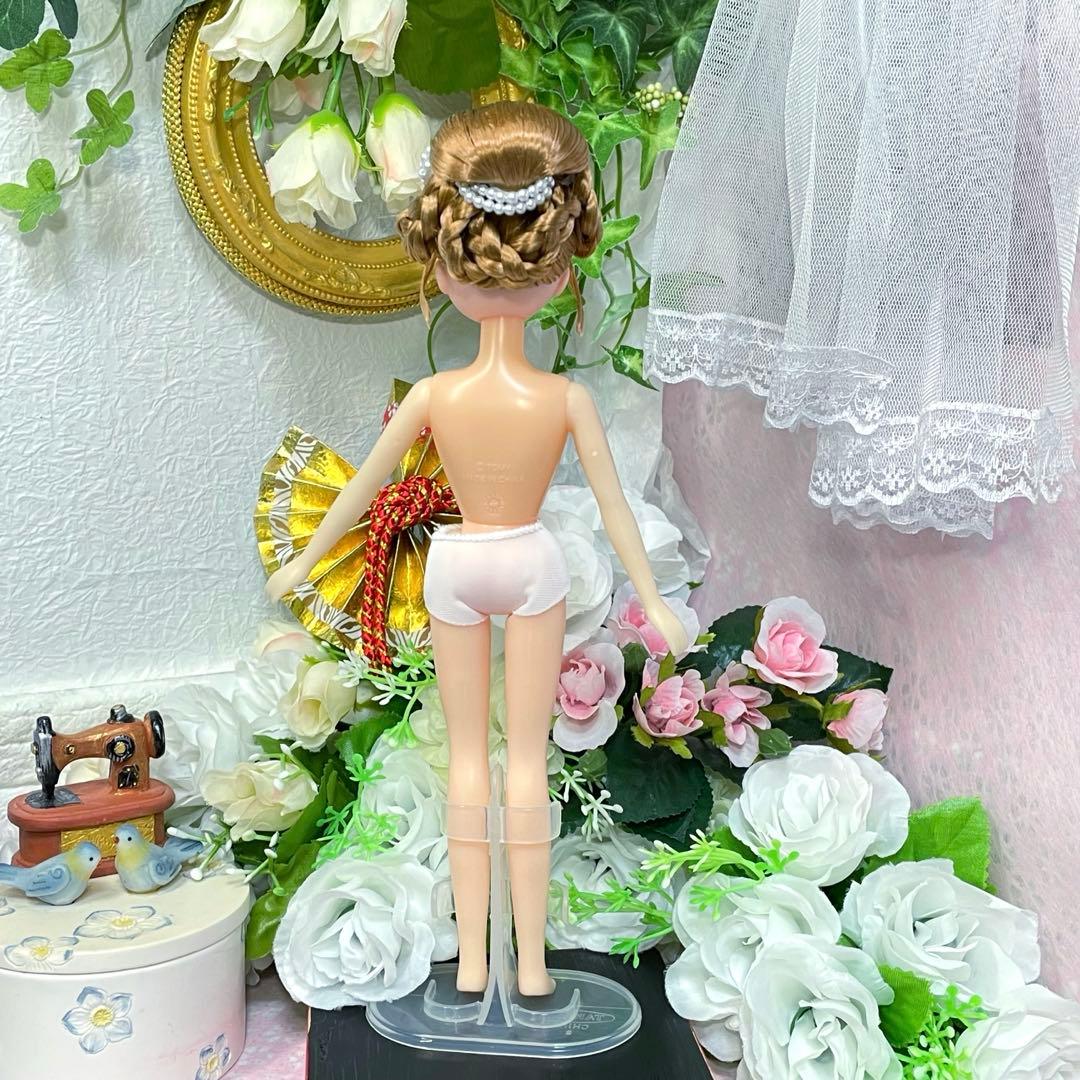 【交渉済み】リカちゃん　ヘアメイク　本体のみ　☆リユース　ハンドメイド