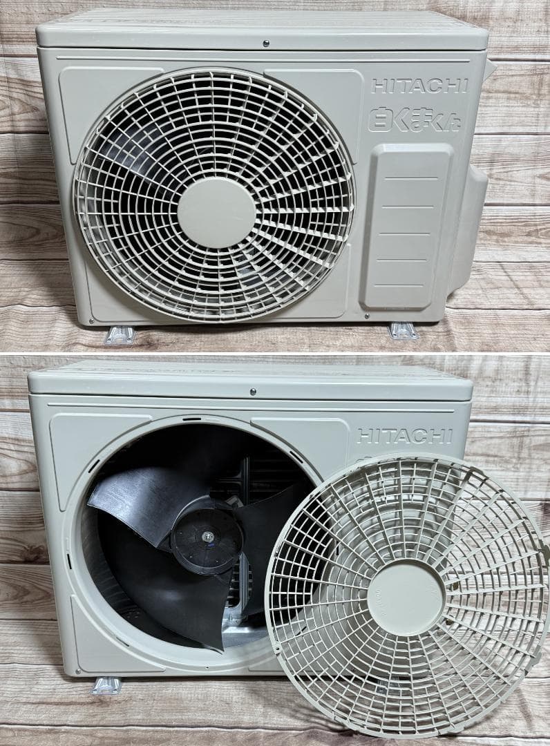 日立 12畳 2.8kW 100V 白くまくん RAS-D25MBK 2022年