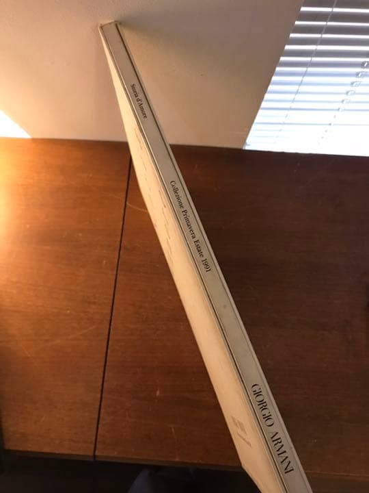 GIORGIO ARMANI Storia d' Amore 1991 カタログ