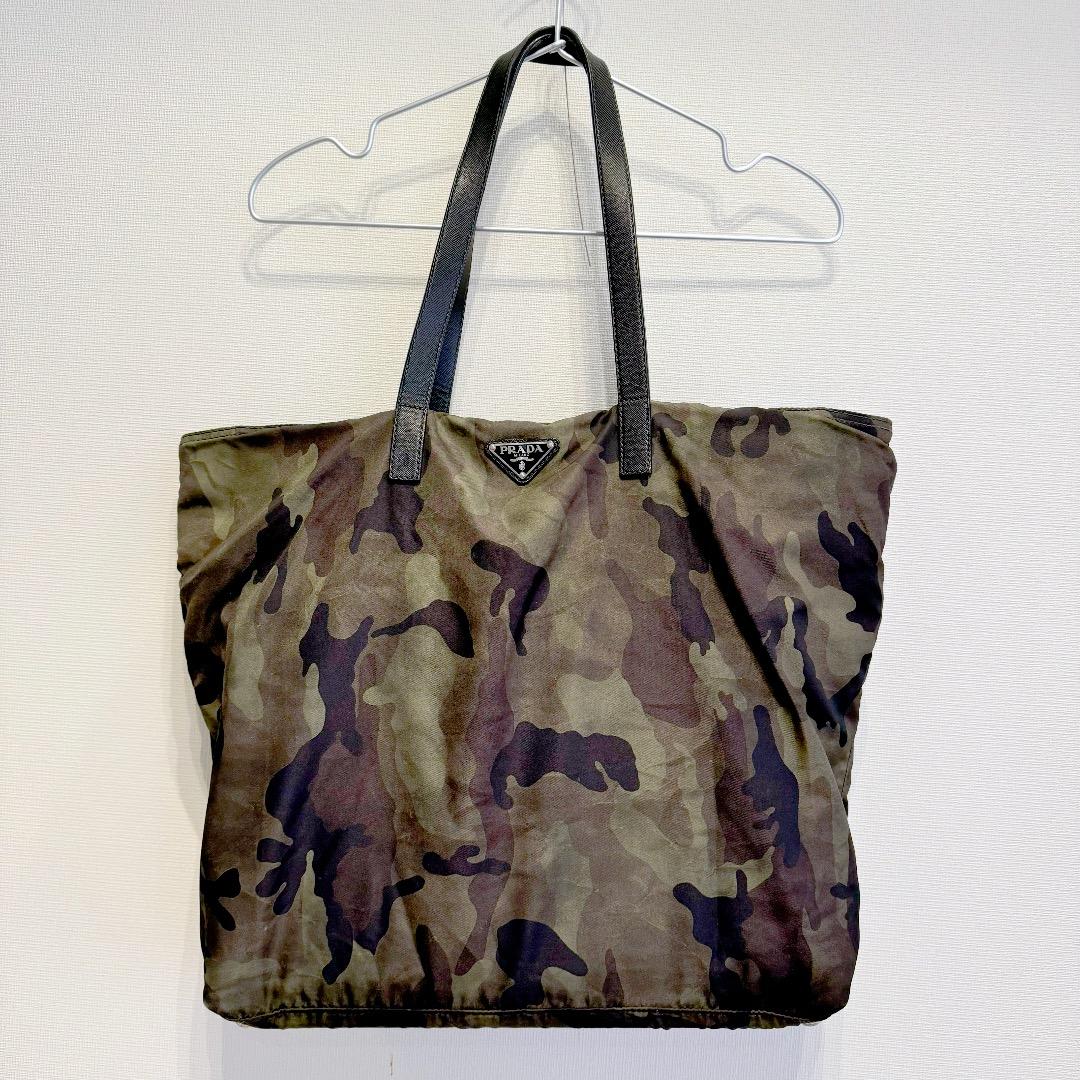 ゆ*た様 PRADA プラダ カモフラ 迷彩 トートバッグ