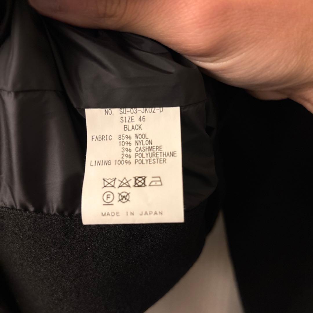 【美品•レア】SU Wool Zip Jacket SU-03-JKO2-D