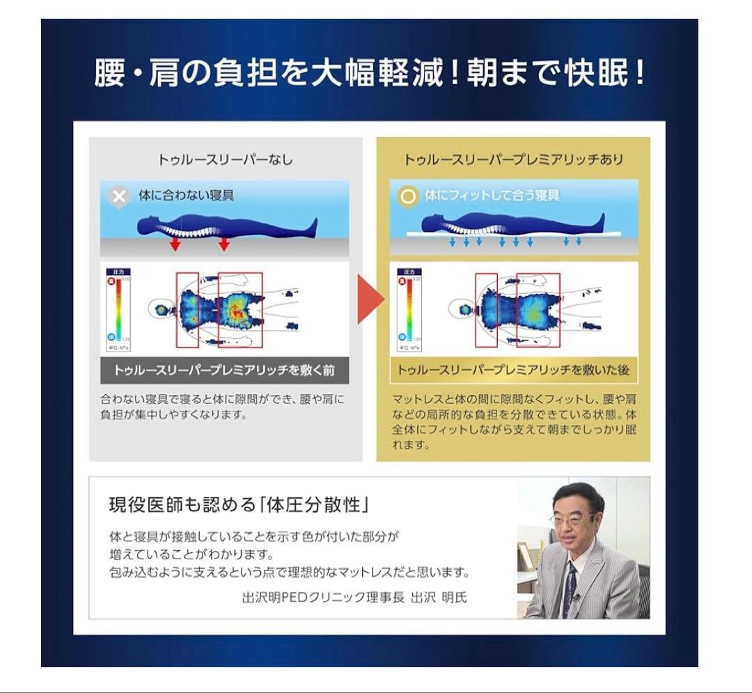 トゥルースリーパー エアフリー プレミアリッチ　セミダブル