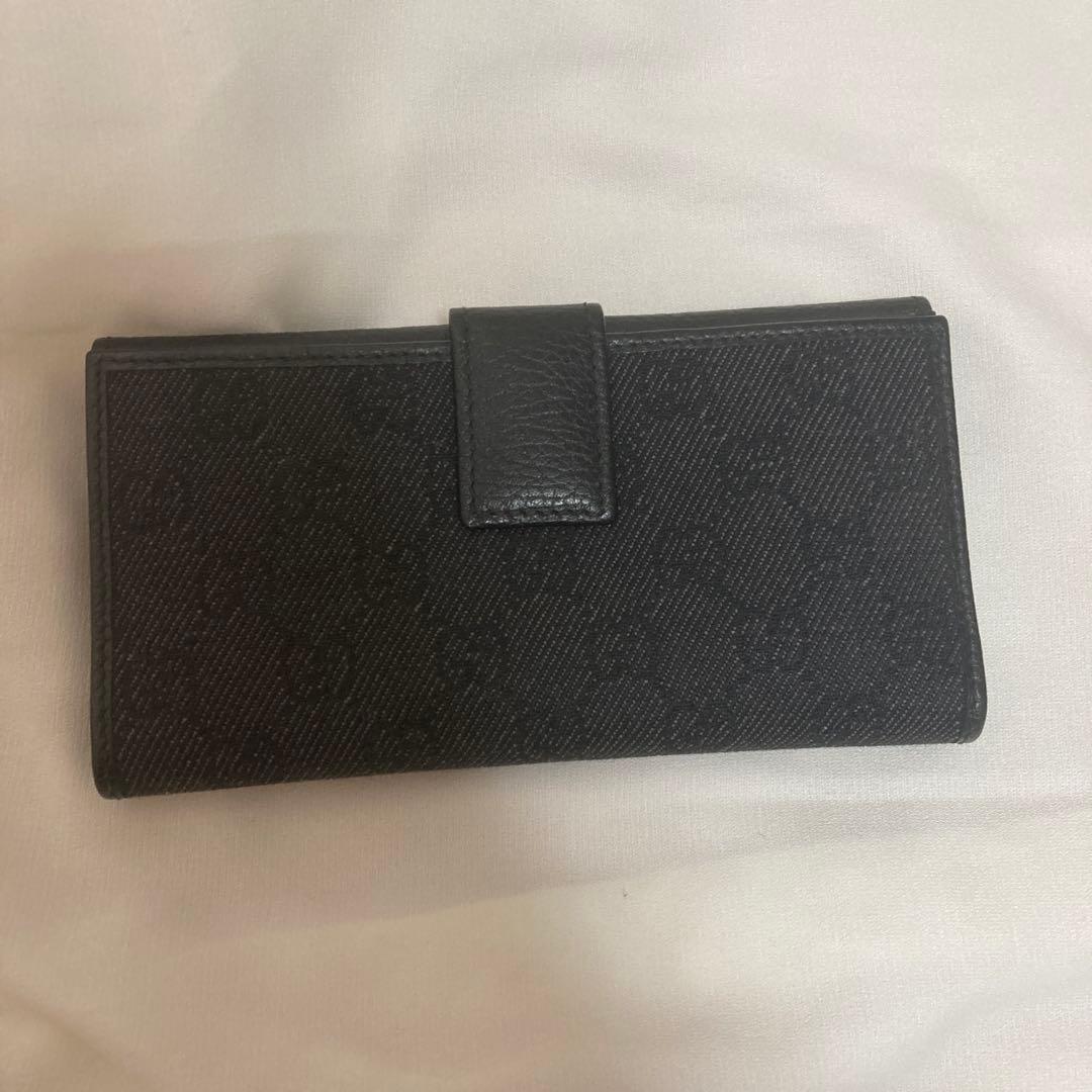 GUCCI グッチ 長財布 グッチ財布　グッチレザー　グッチキャンバス