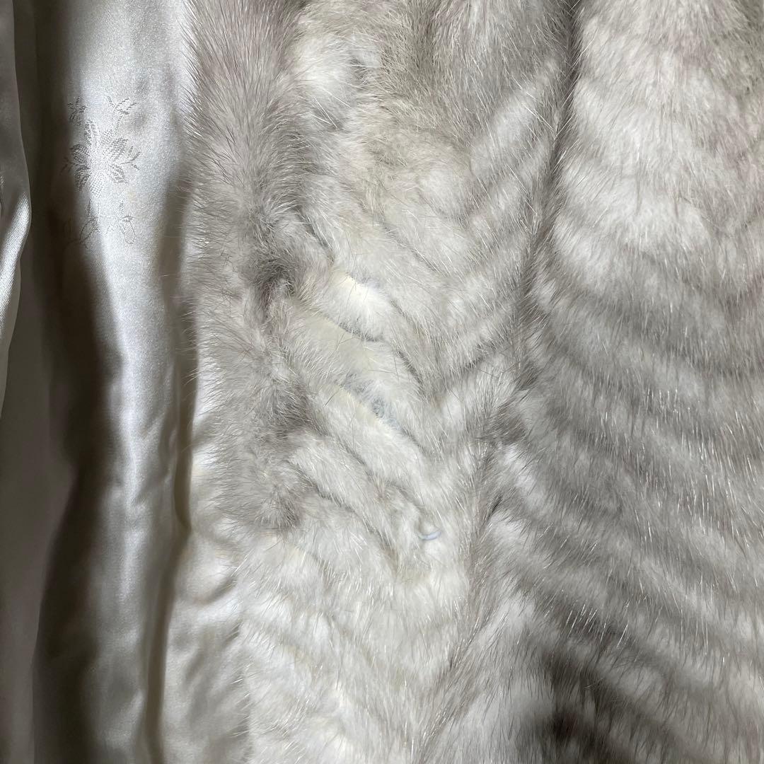 サガミンク リアルファーコート ジャケット サファイアミンク 銀タグ