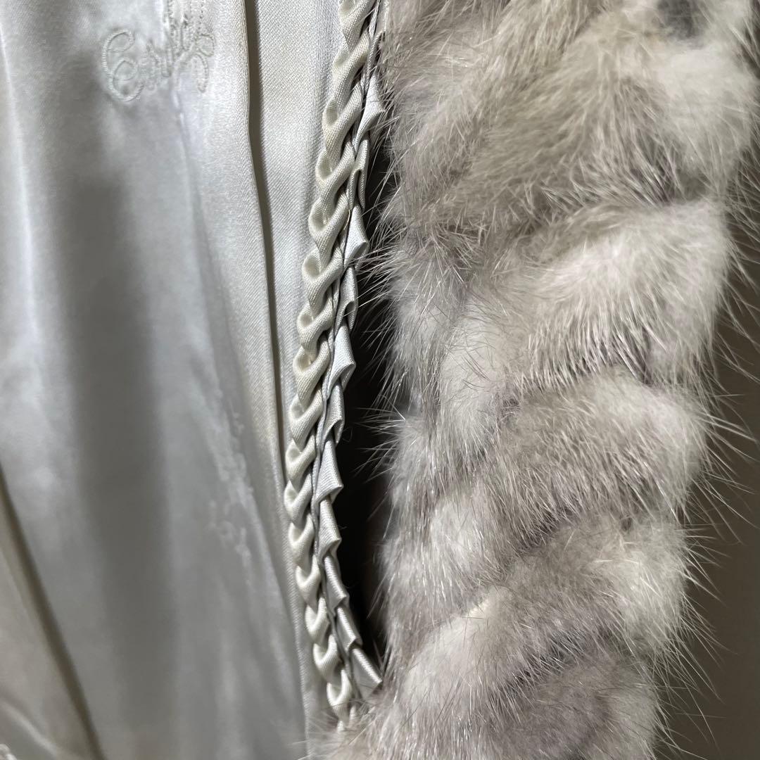 サガミンク リアルファーコート ジャケット サファイアミンク 銀タグ