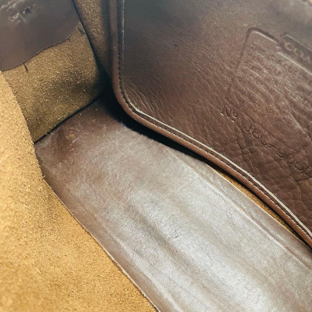 オールドコーチ　ショルダーバッグ　 希少9051 USA製 ブラウン