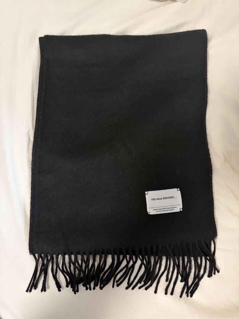 THE INOUE BROTHERS 黒 マフラー