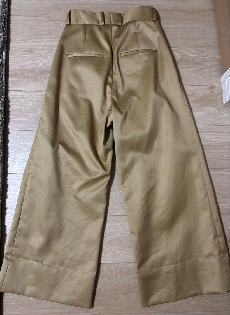 soumo BIG TUCK CHINO ビッグチノパンツ