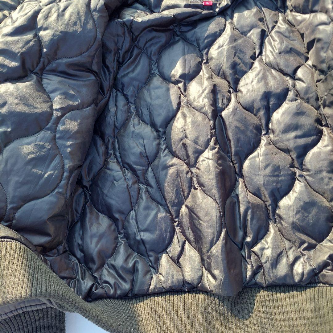 【美品】アルファインダストリーズ フライトジャケット MA-1 XL ミリタリー