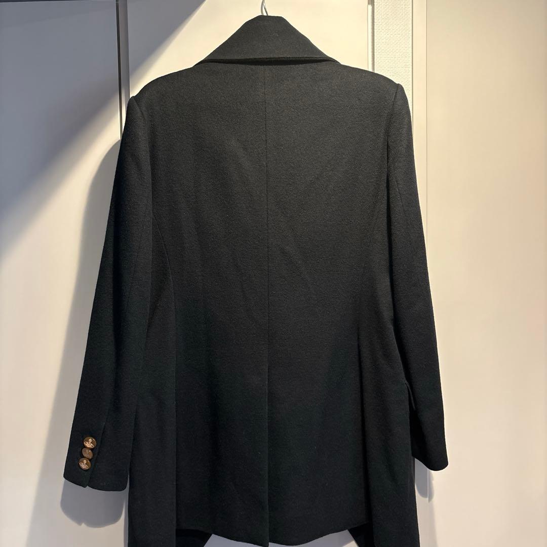 Vivienne Westwood MANミントカラーコート ブラック48
