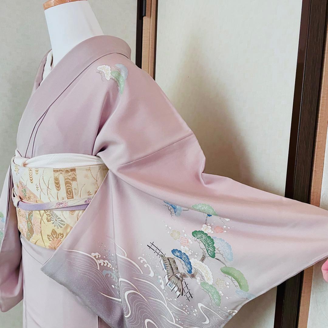 ピンク 4点 フルセット 訪問着 入学式 卒業式 入園式 卒園式 春 秋 冬