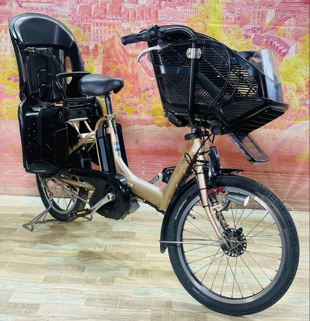 ZK3305 電動自転車 ブリヂストン アンジェリーノ 子供乗せ 20インチ