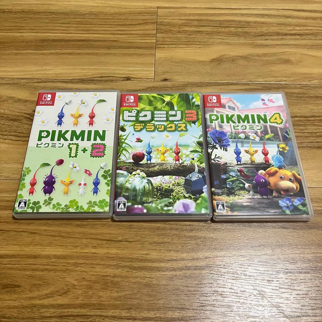Nintendo Switch Pikmin 1+2, 3, 4 セット