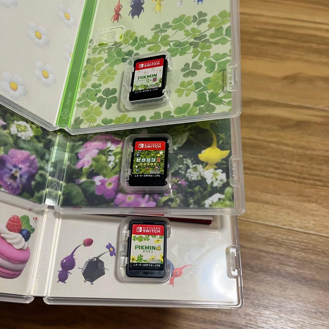 Nintendo Switch Pikmin 1+2, 3, 4 セット