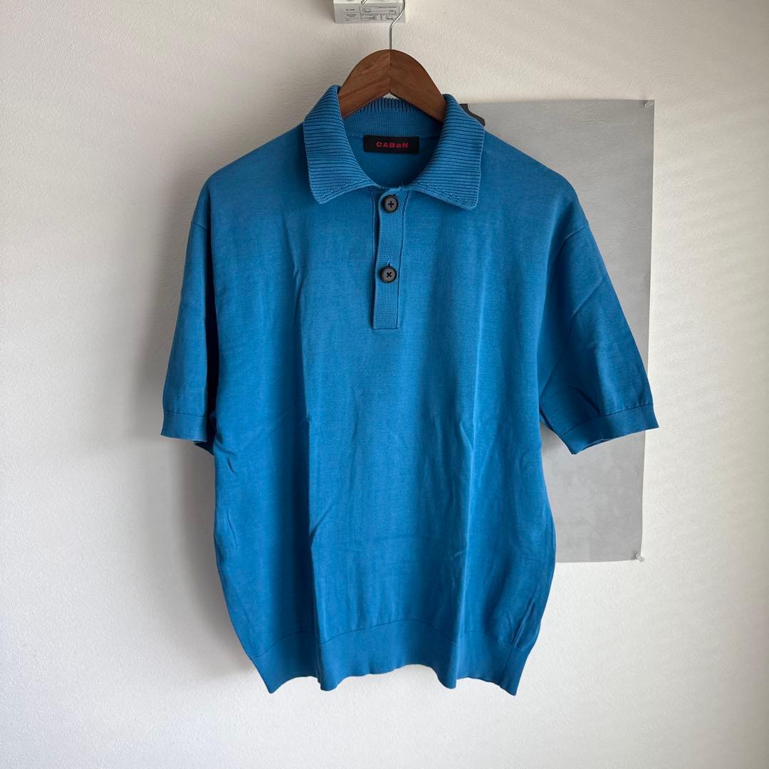 caban キャバンニットポロシャツ