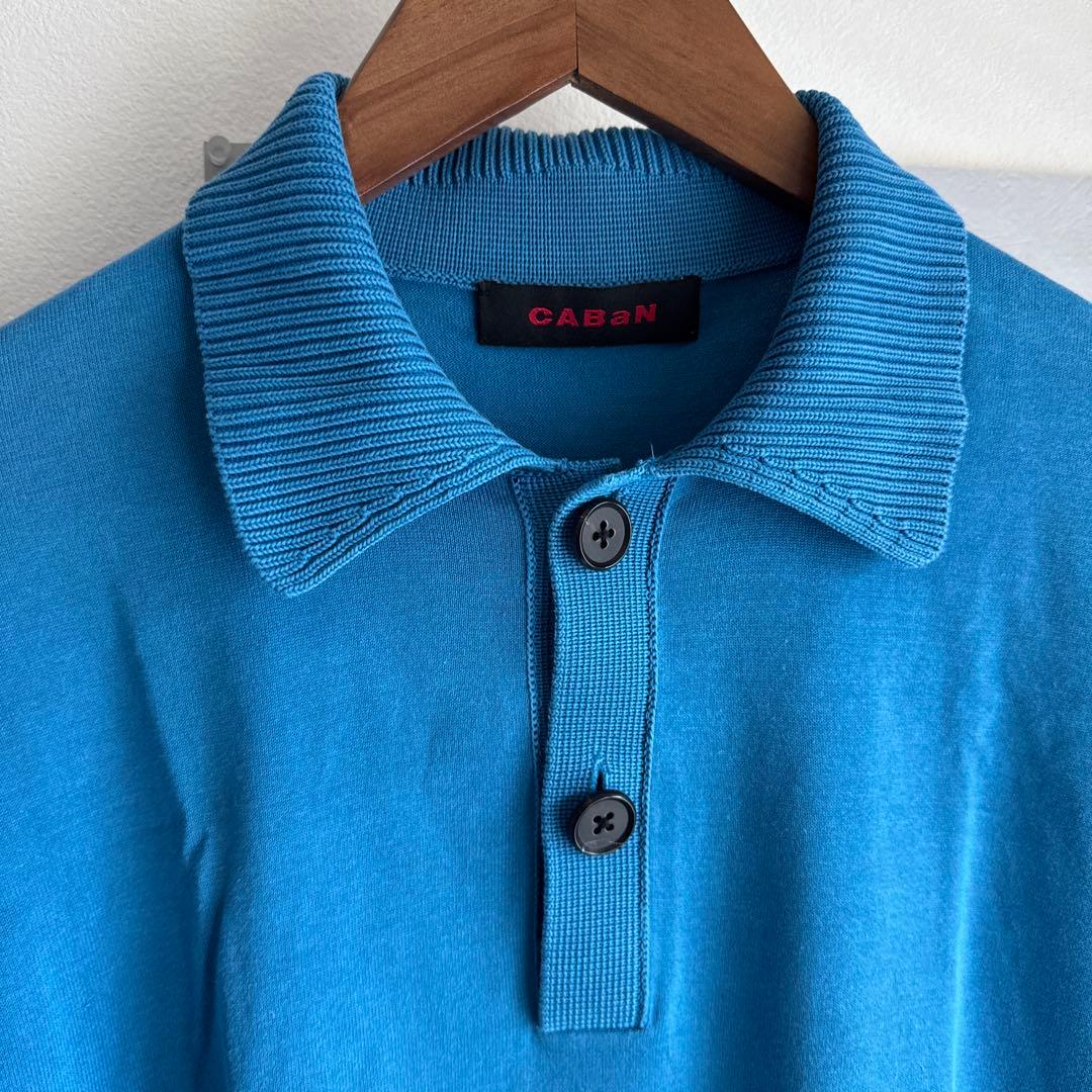 caban キャバンニットポロシャツ