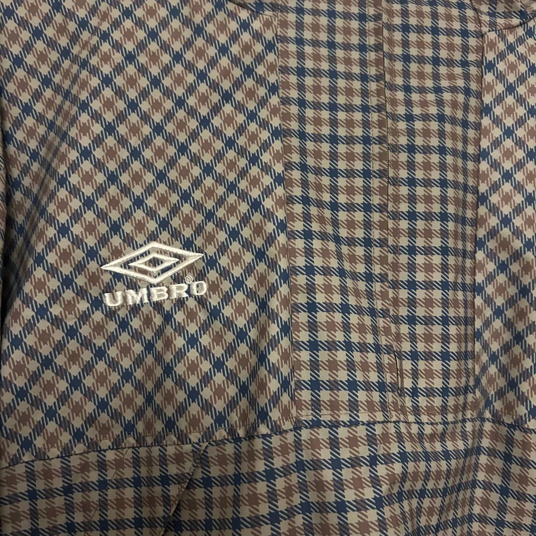 フリークスストア UMBRO チェック柄 ナイロンジャケット