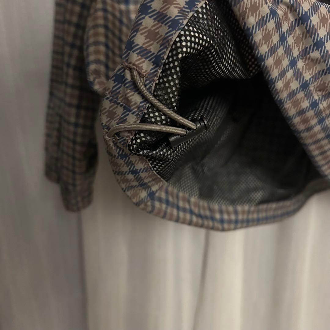 フリークスストア UMBRO チェック柄 ナイロンジャケット