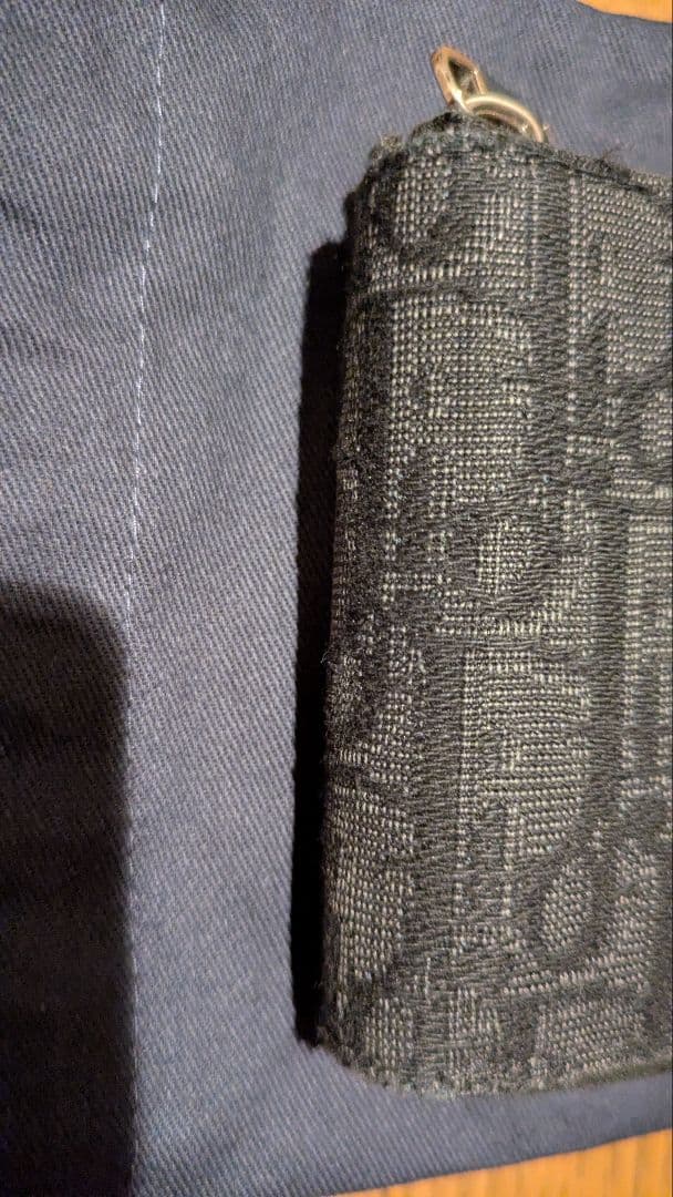 DIOR　ジップウォレット オブリーク ジャカード