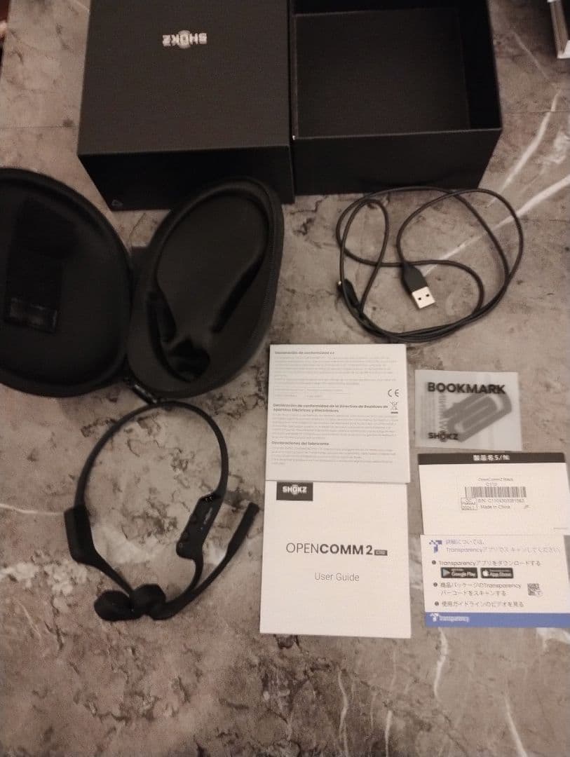 SHOKZ OPENCOMM 2 ワイヤレスイヤホン