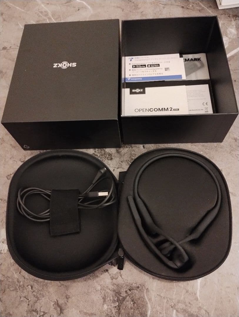 SHOKZ OPENCOMM 2 ワイヤレスイヤホン