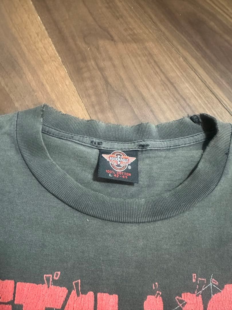 襤褸 90s llica メタリカTシャツ鬼フェード