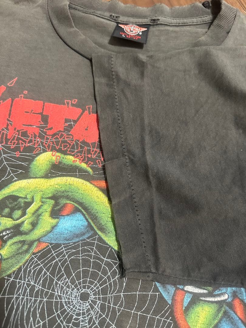 襤褸 90s llica メタリカTシャツ鬼フェード