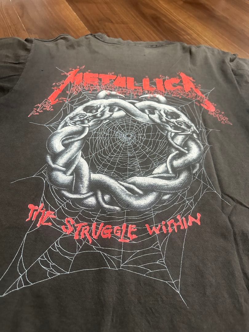 襤褸 90s llica メタリカTシャツ鬼フェード