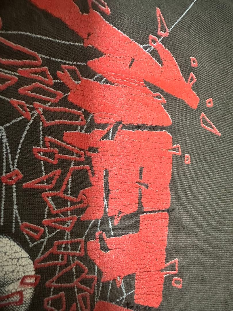 襤褸 90s llica メタリカTシャツ鬼フェード